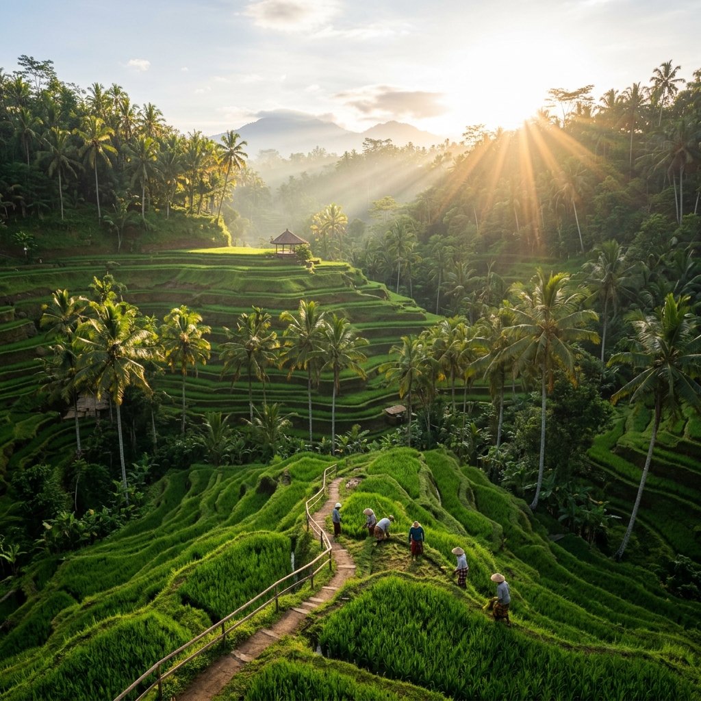 Ubud Rice Terraces Bali
